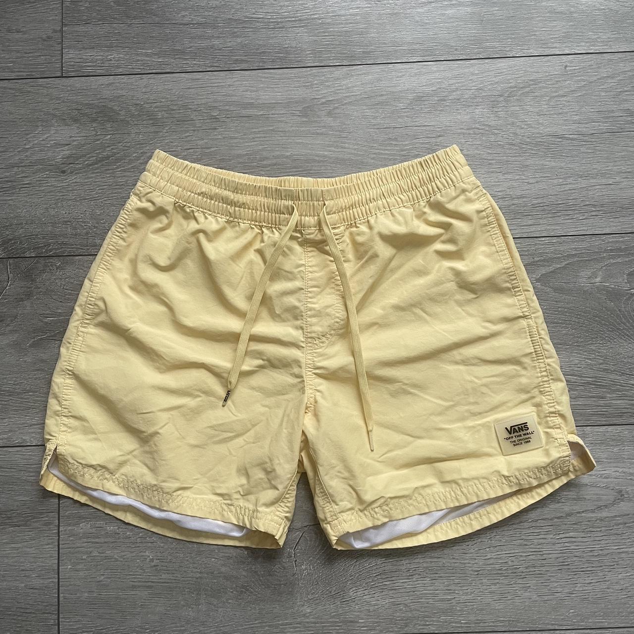 Vans shorts mens deals yellow