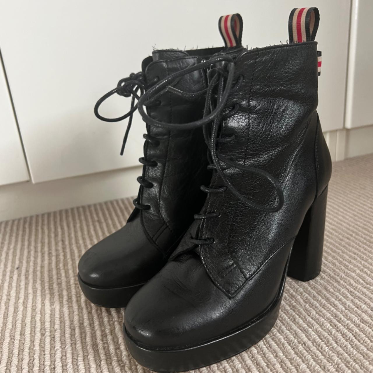 Kurt geiger hot sale navy boots