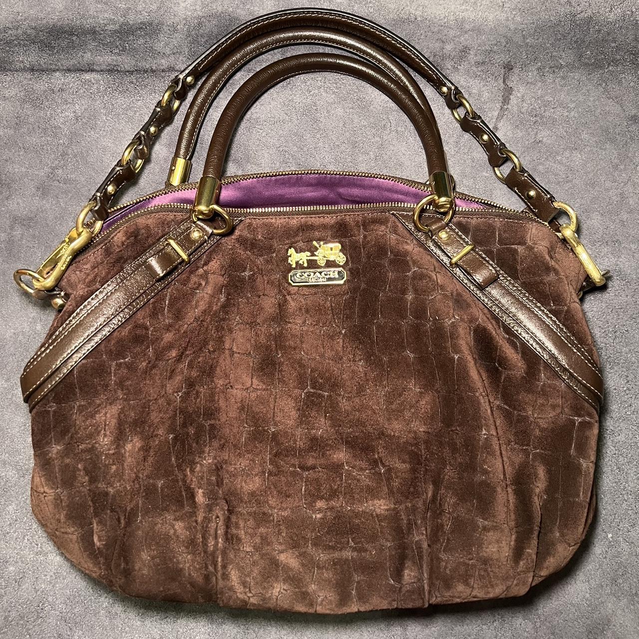 Discount Coach Brown Leather Satchel