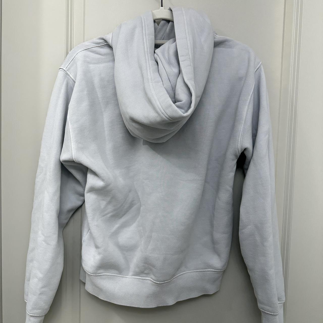 aritzia TNA cozy fleece perfect hoodie size small in... - Depop