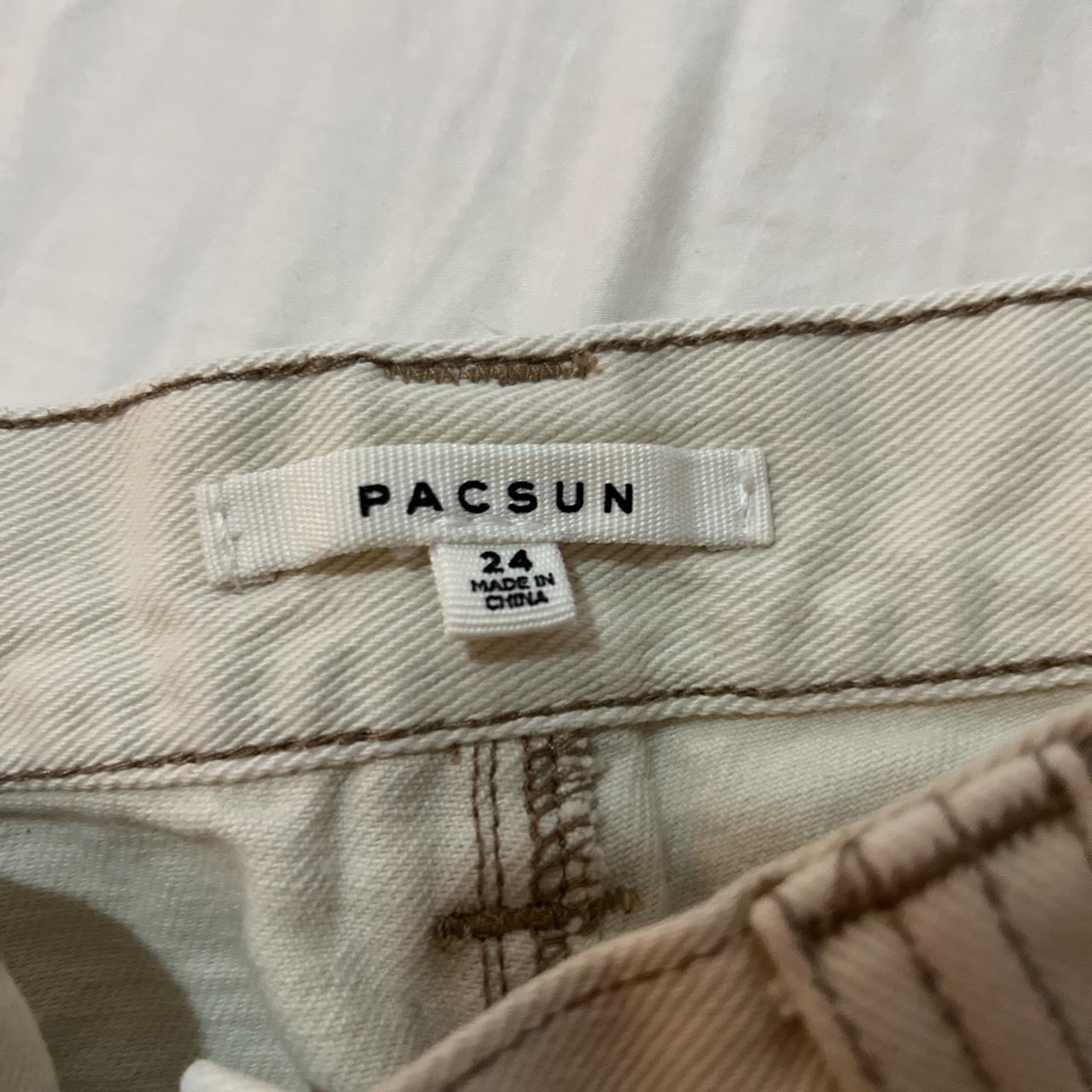 PacSun Women's Cream Shorts (3)