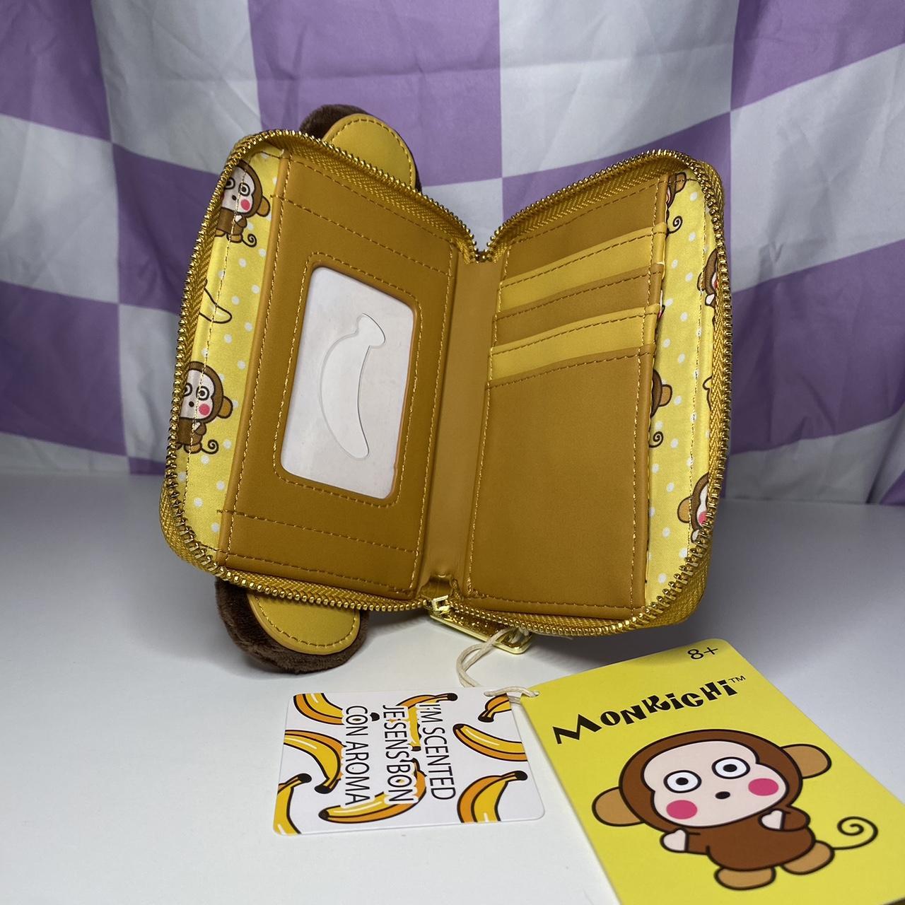 Loungefly Women's Brown and Yellow Walletpurses Depop