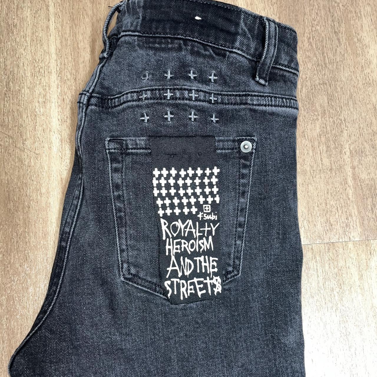 Black Washed Cropped Denim Ksubi Jeans Need Gone Depop