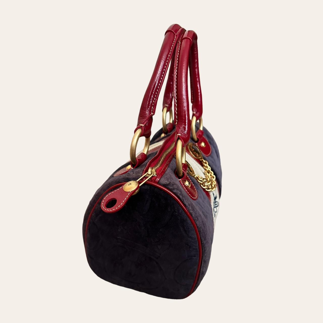 🍒Vintage Juicy Couture Shoulder Bag🍒 navy blue... Depop