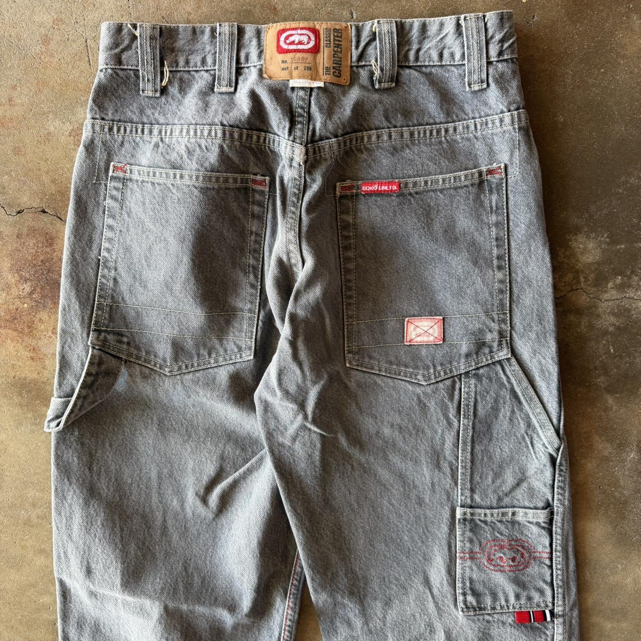 Ecko Unltd. Men's Jeans - Grey - 30" – Vintage Y2… - image 3