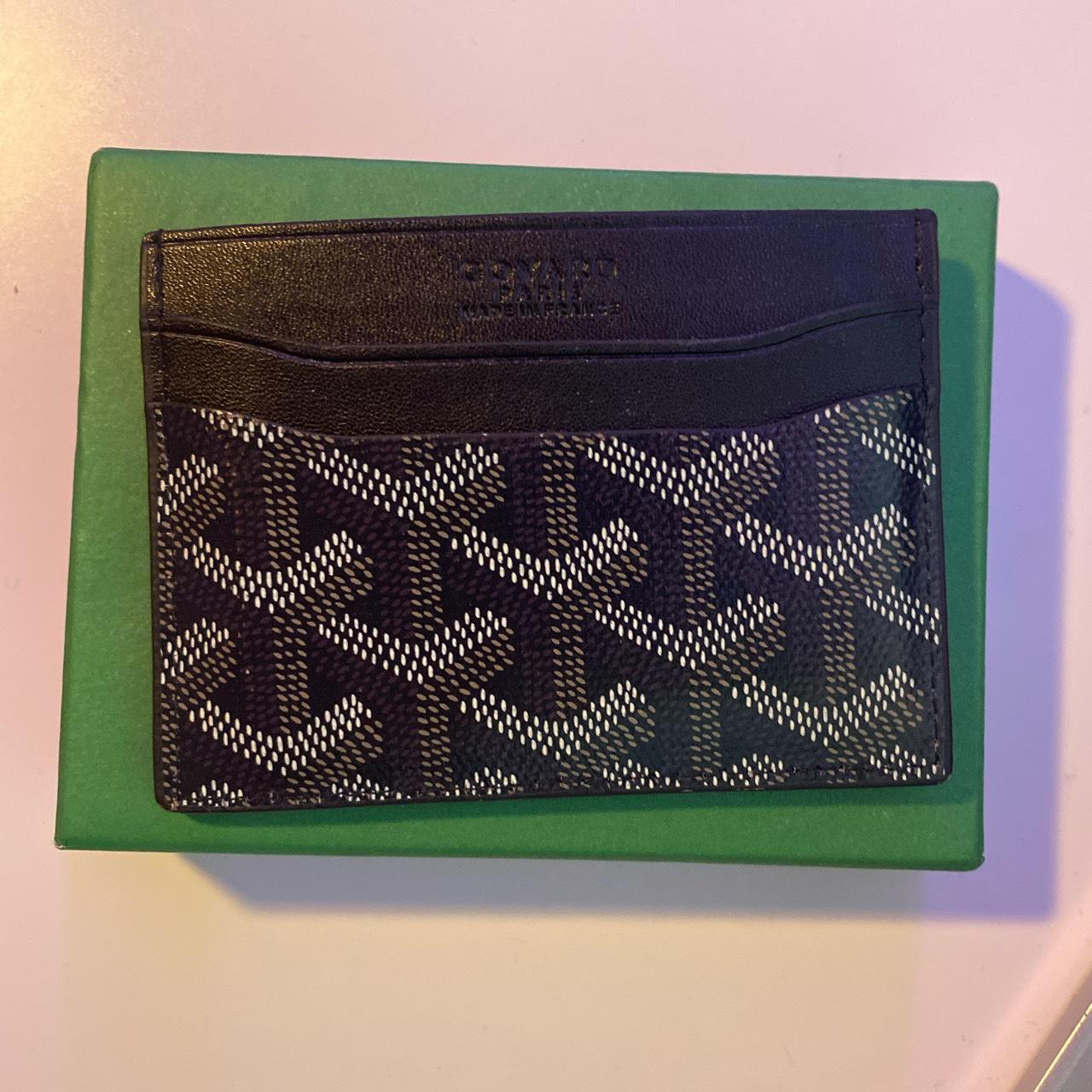 Goyard Wallet [ BLACK ] . MESSAGE BEFORE - Depop