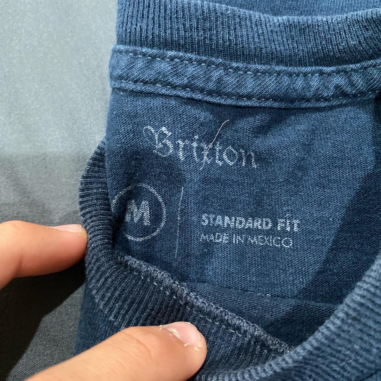 Brixton Men's Navy T-shirt (3)