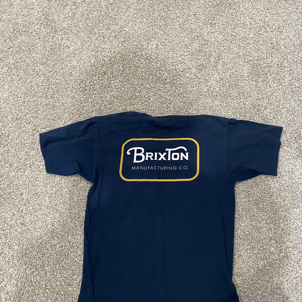 Brixton Men's Navy T-shirt (4)