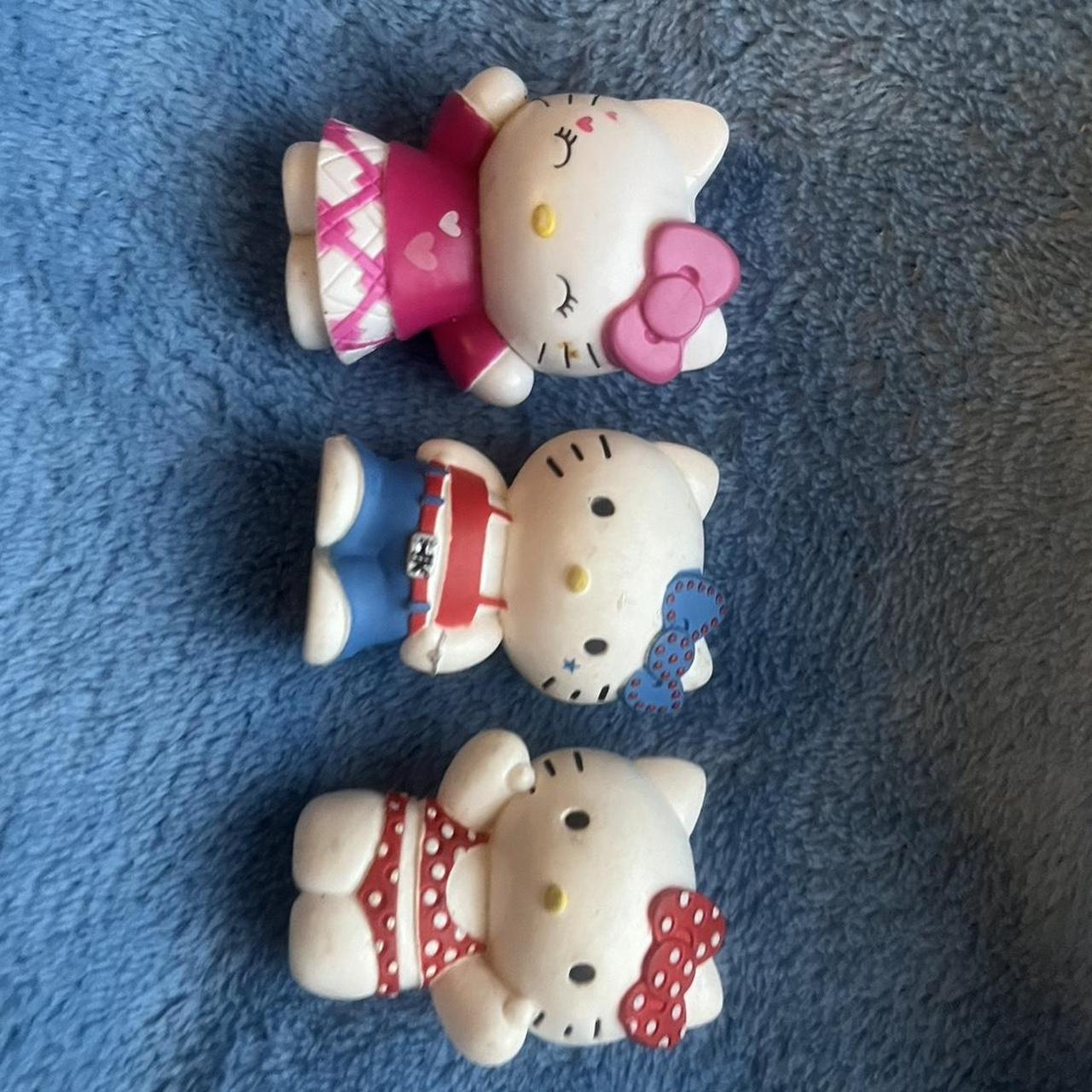 2009 hello kitty sanrio figurine bundle small and... - Depop