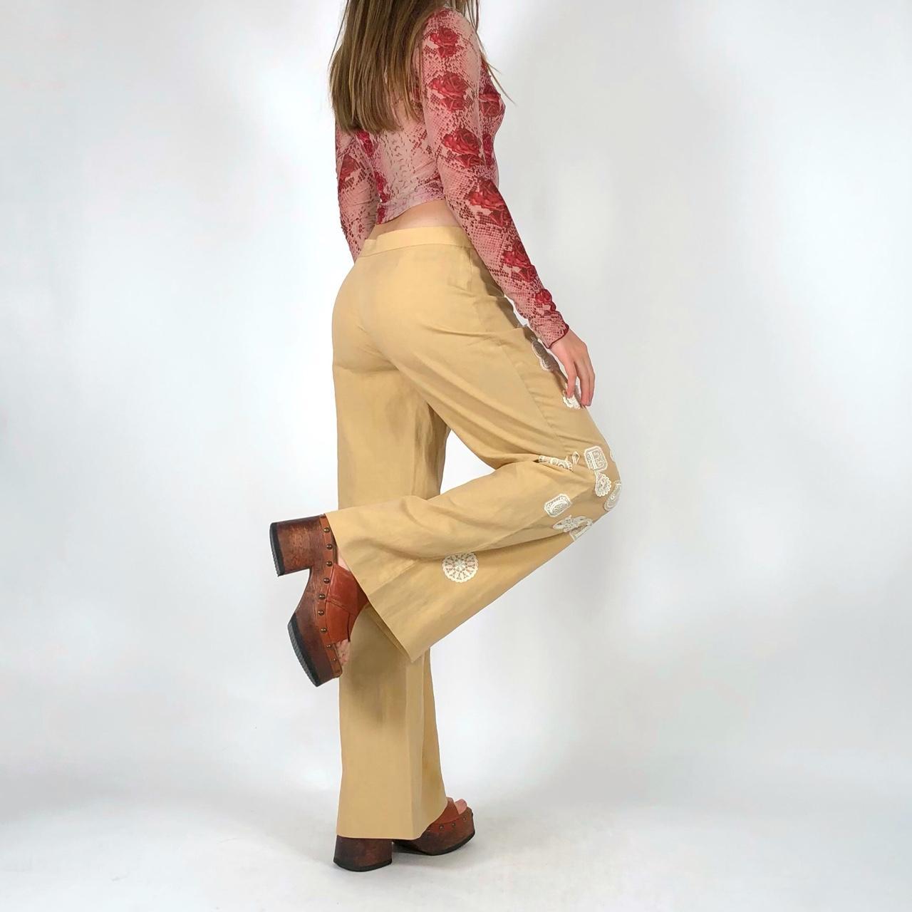 Moschino Cheap & Chic Women's Tan Trousers (3)