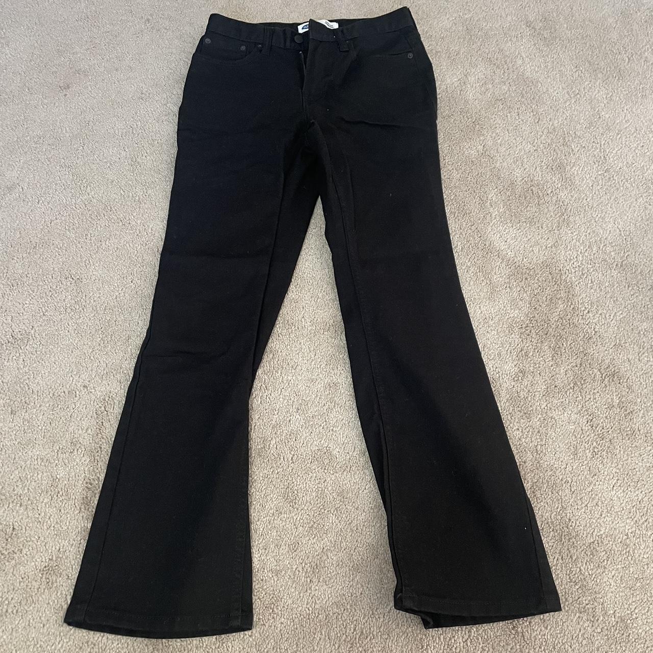 Black Old Navy 28x30 bootcut jeans - Depop