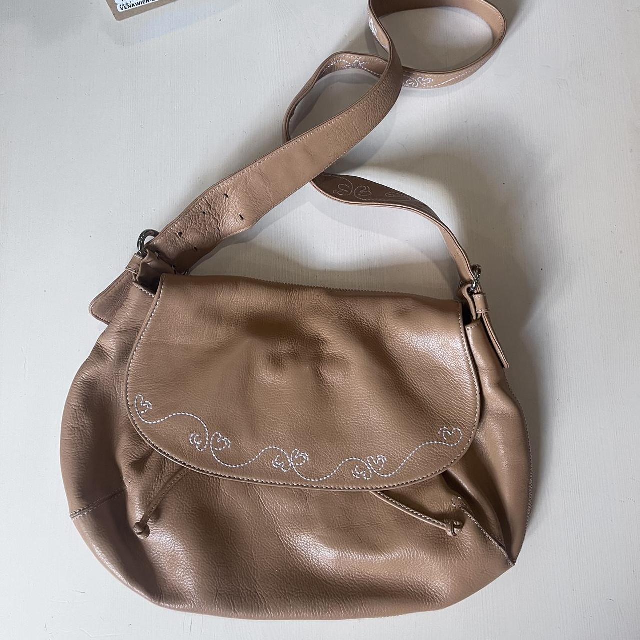 Cole Haan Beige good Leather Hobo