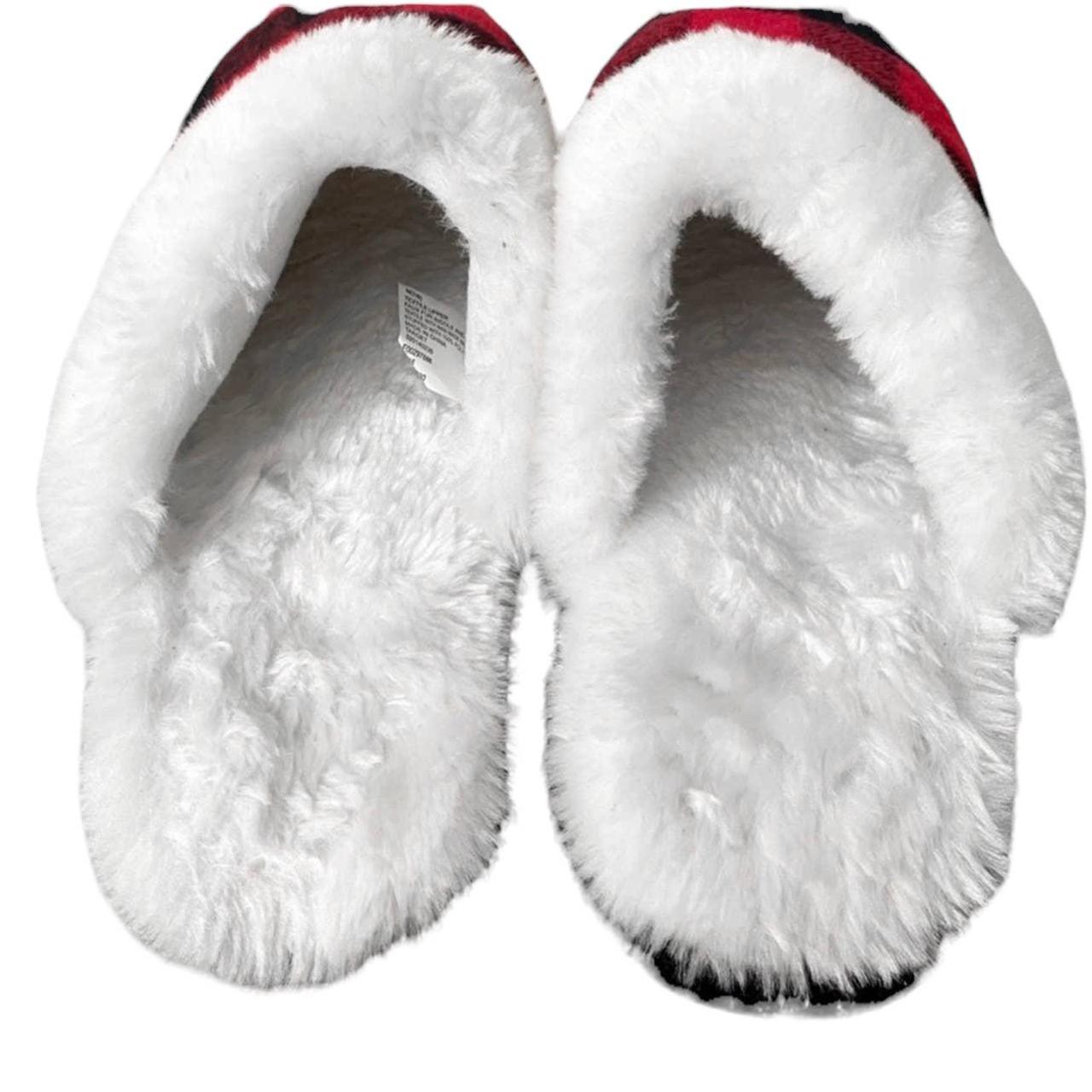 Target faux fur slippers hot sale