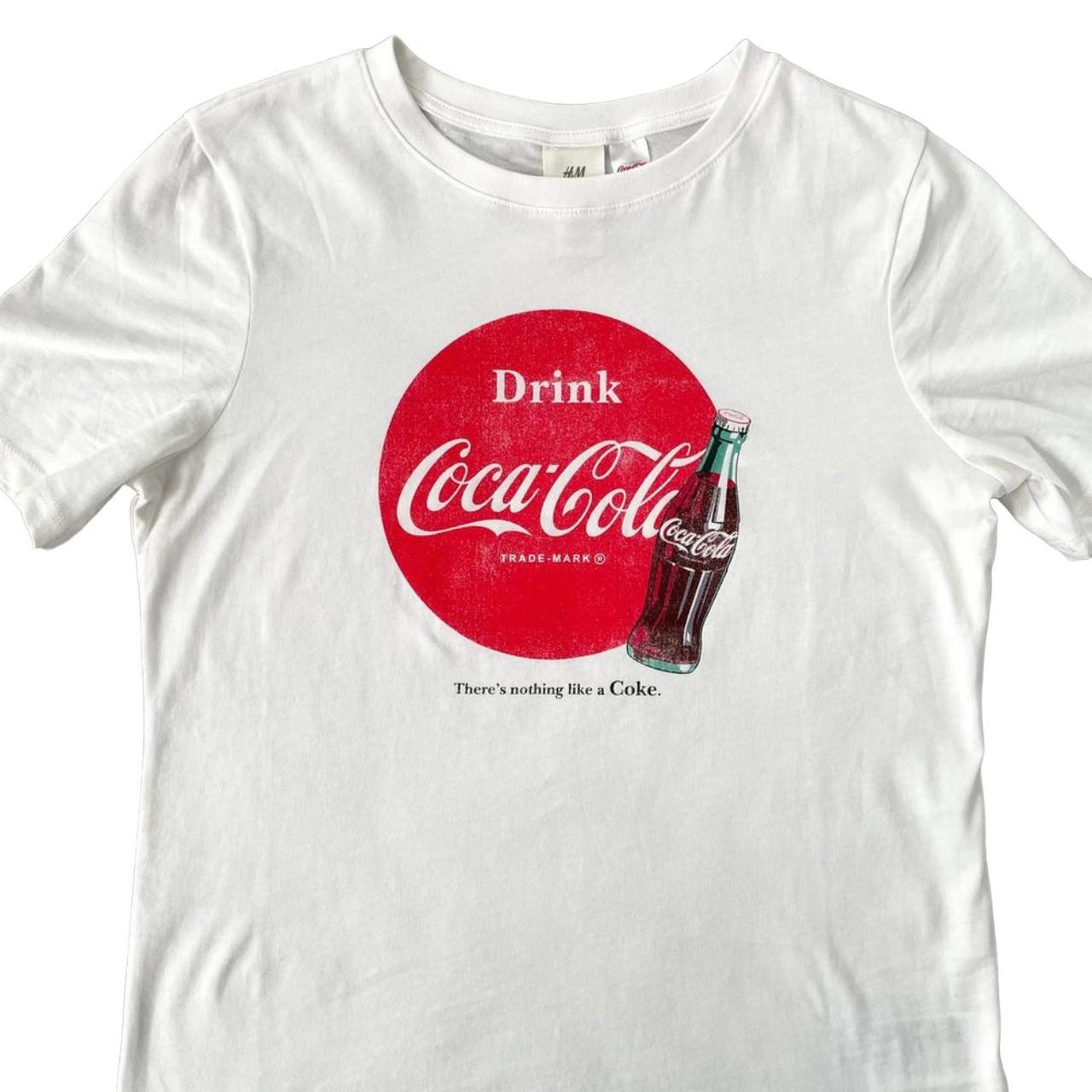 Brand H M Size XS Coca Cola Graphic Tee Vintage. Depop