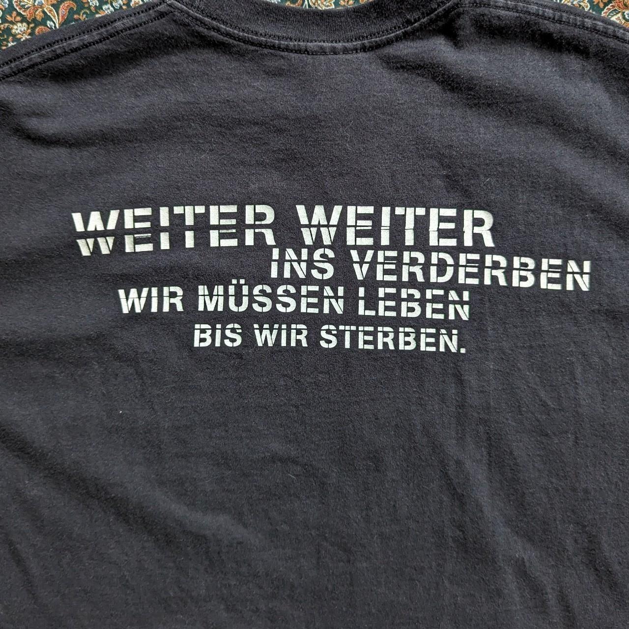 Rammstein Reise, Reise tee Size: Medium 20.5