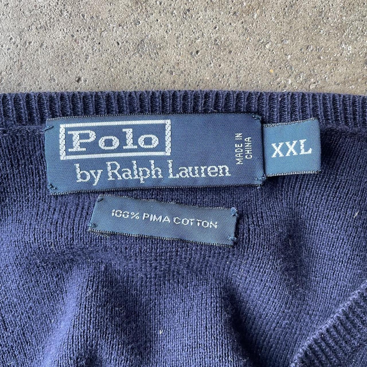 Polo Ralph Lauren Men's Navy Jumper | Depop