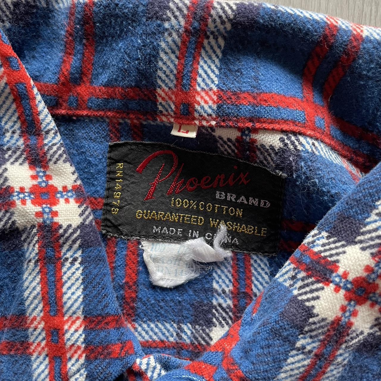 Vintage Plaid Flannel Era - 70s Size -... - Depop