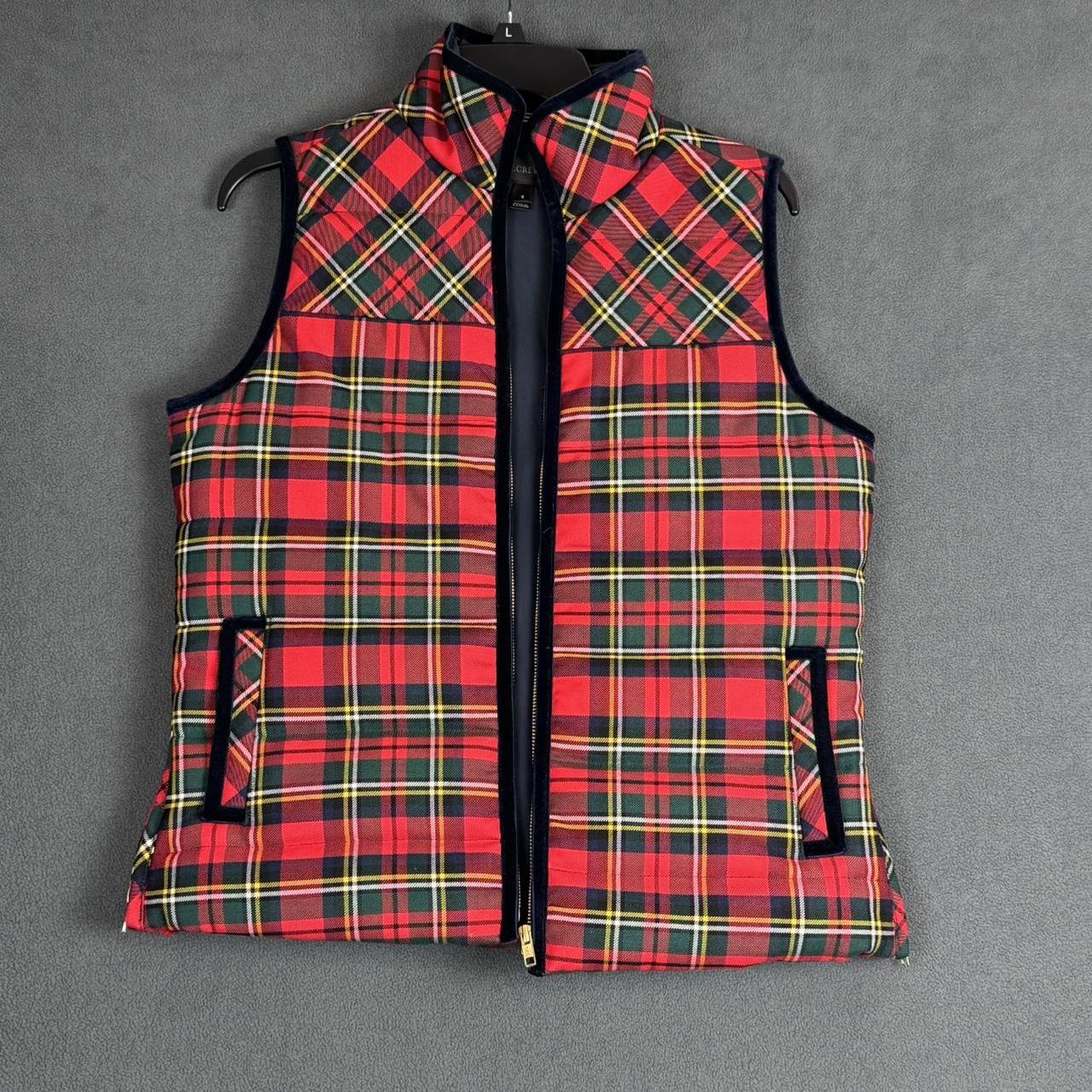 J.Crew Women s Small Mountain Puffer Vest Red