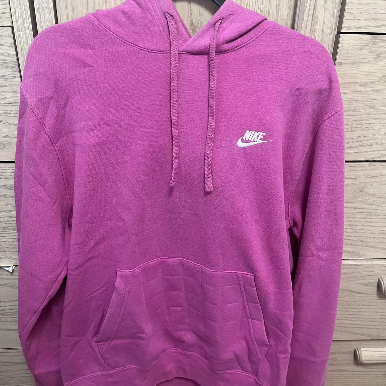 Nike Men's Pink Hoodie | Depop