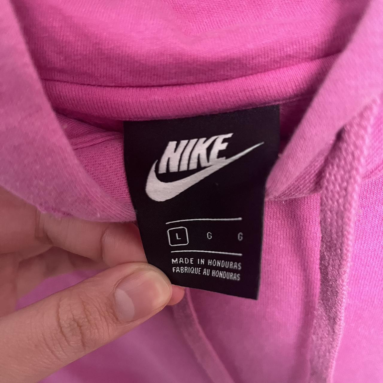mens pink hoodie nike