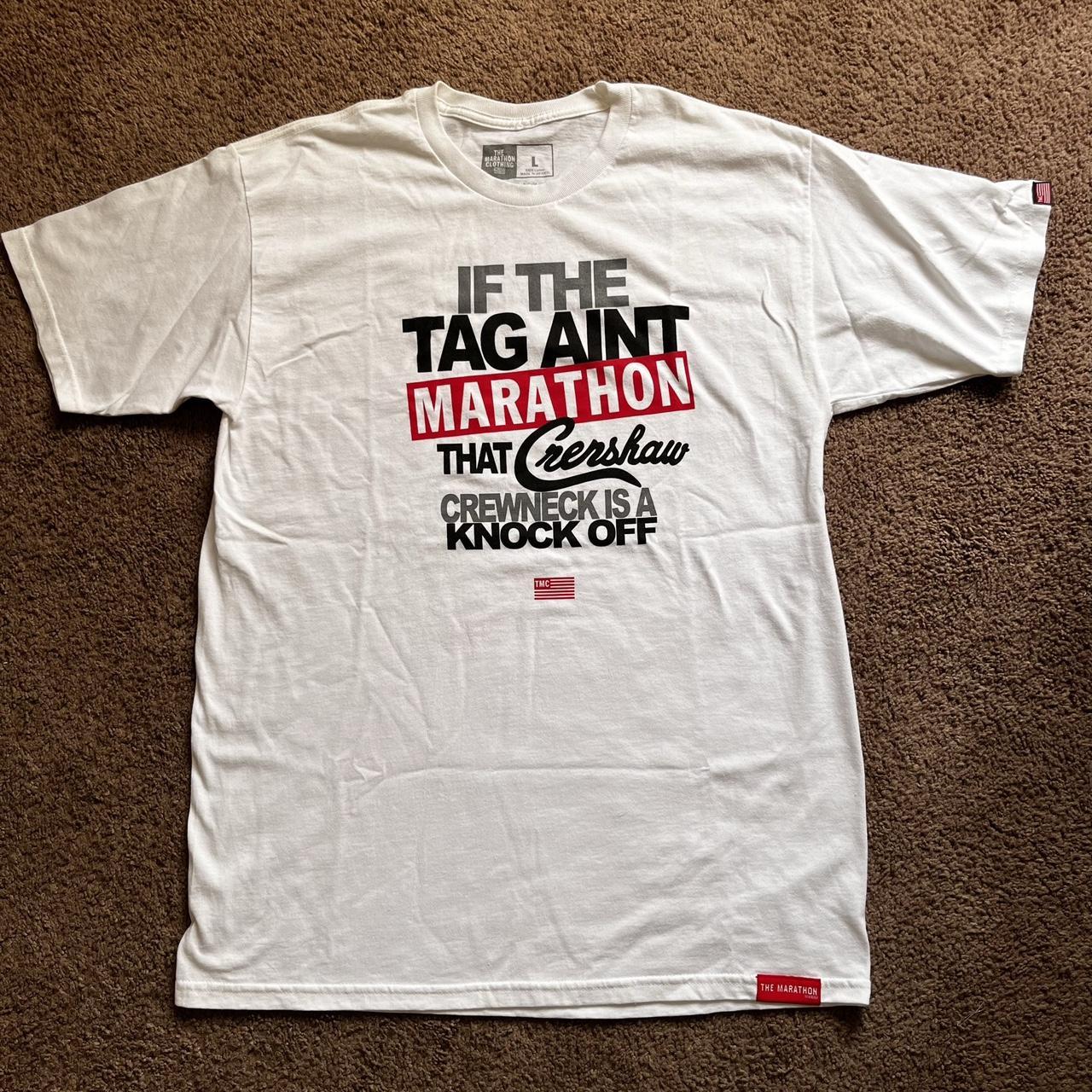 The Marathon Clothing Tee, Authentic Mens Large, No...