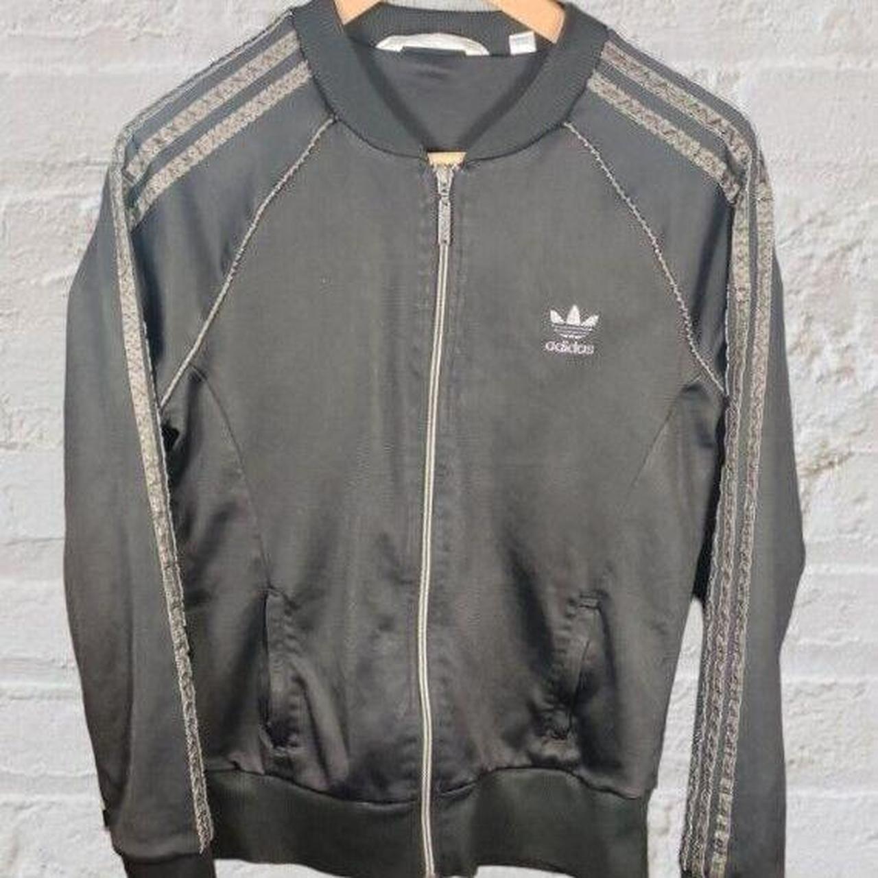 Adidas Womens Y2K Superstar Black Track Top Jacket... - Depop