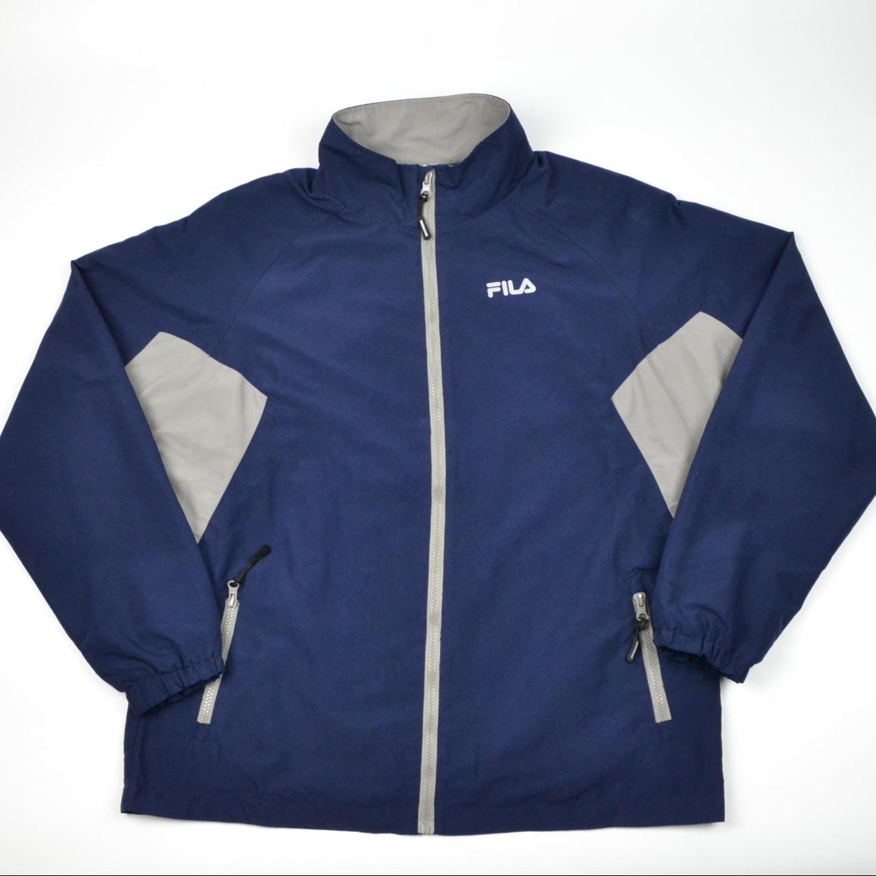 Fila navy hotsell blue jacket