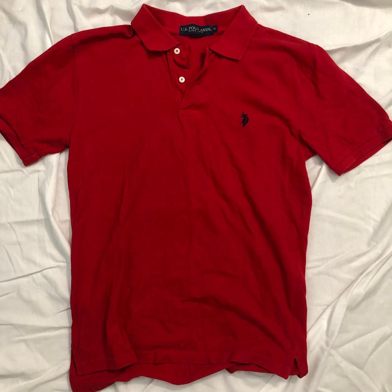 U.S. Polo Assn. Men's Red Polo-shirts