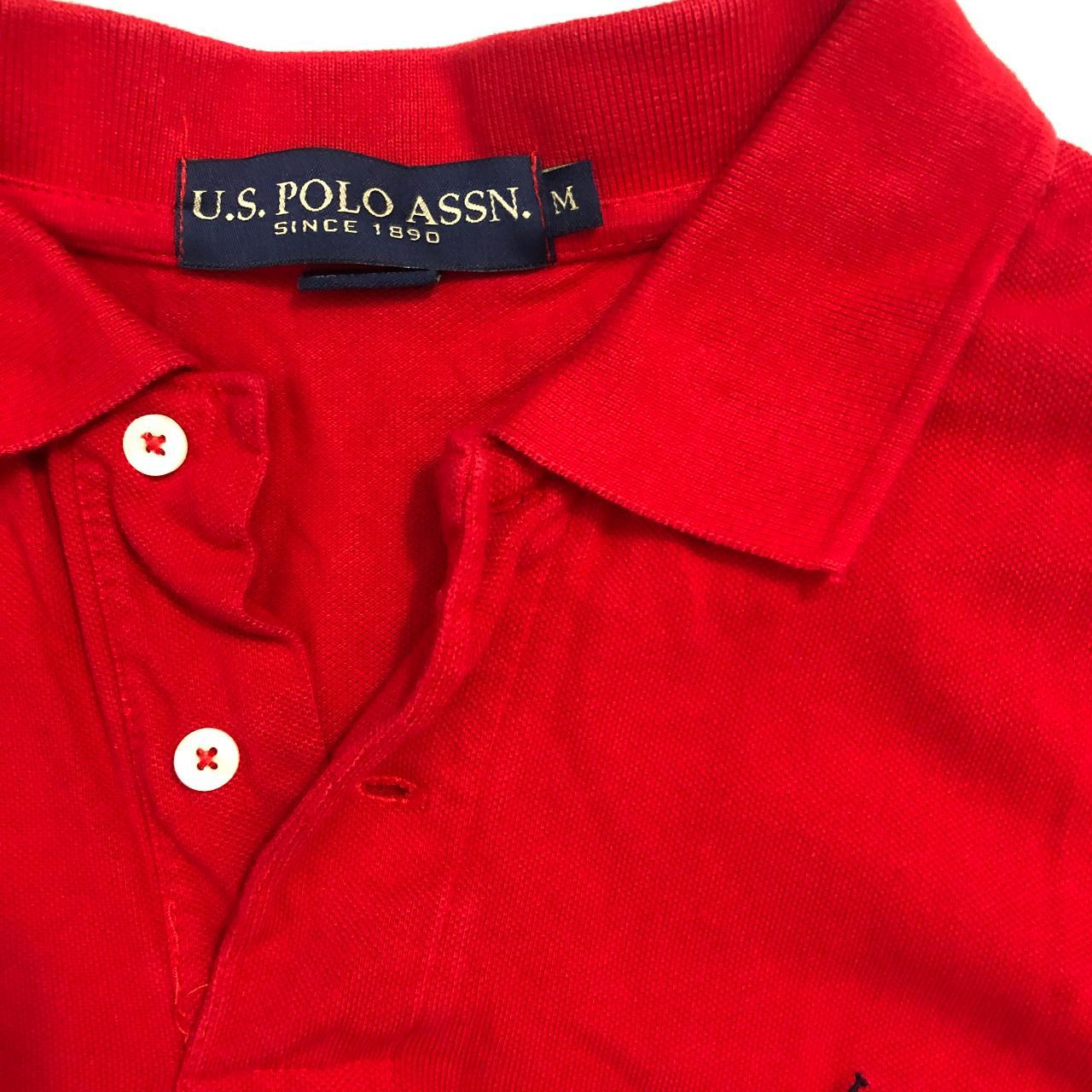 U.S. Polo Assn. Men's Red Polo-shirts (2)