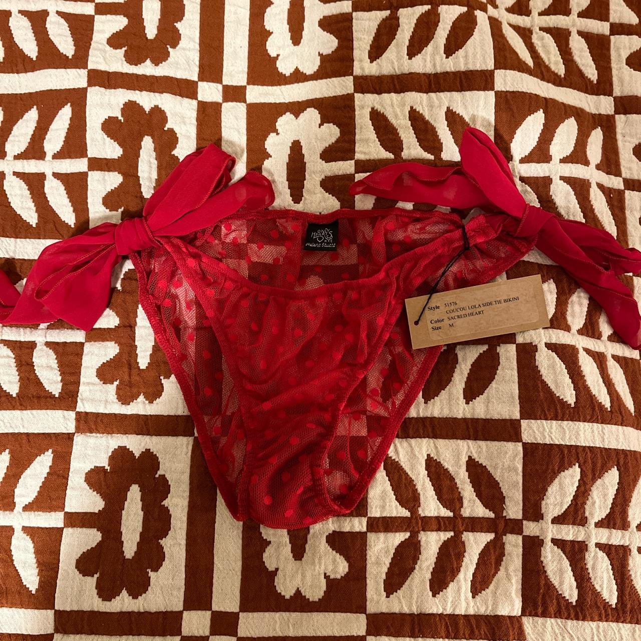 Only Hearts Women's Red Shapewear Depop