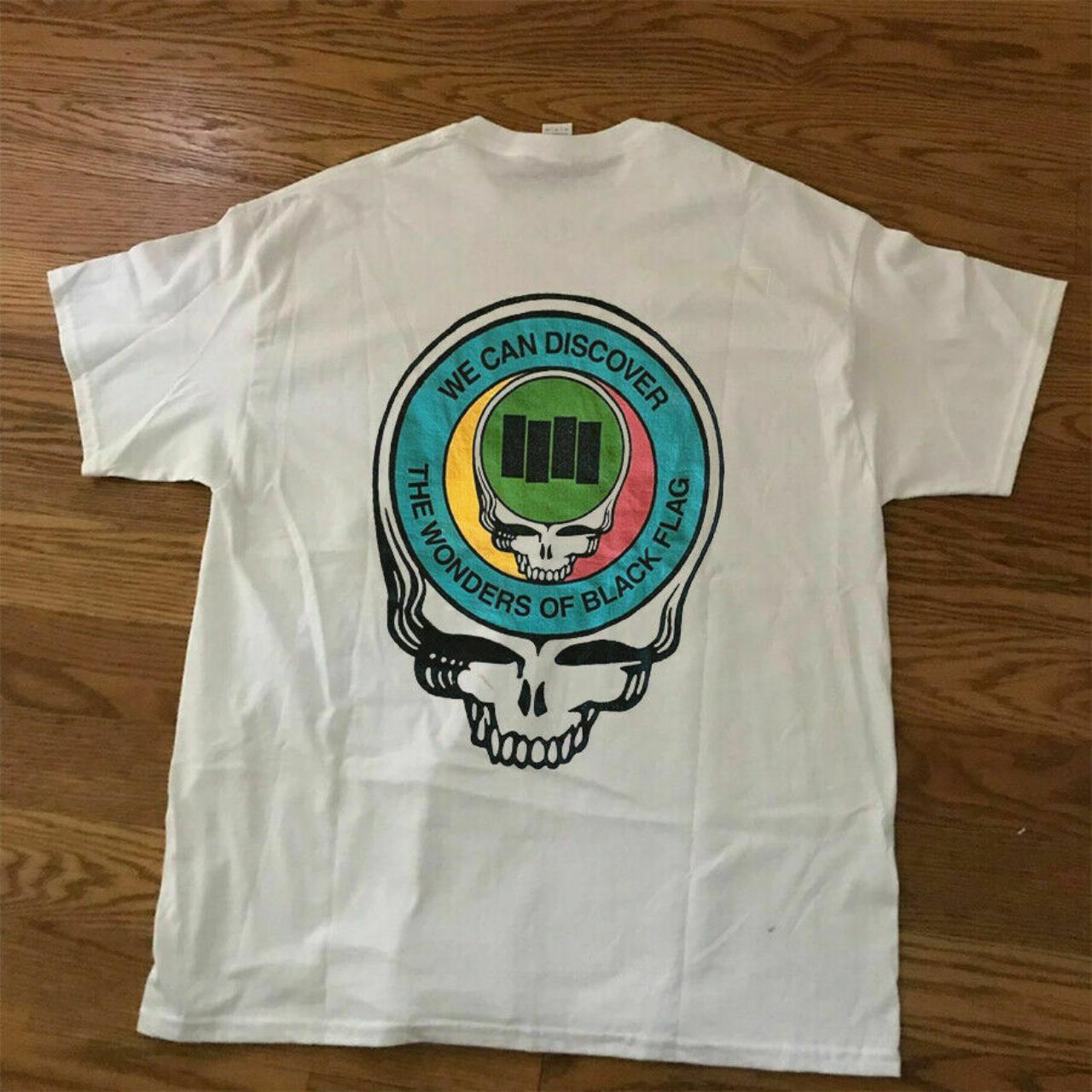 Grateful Dead DES WOBF Wonders of Black Flag T shirt... - Depop