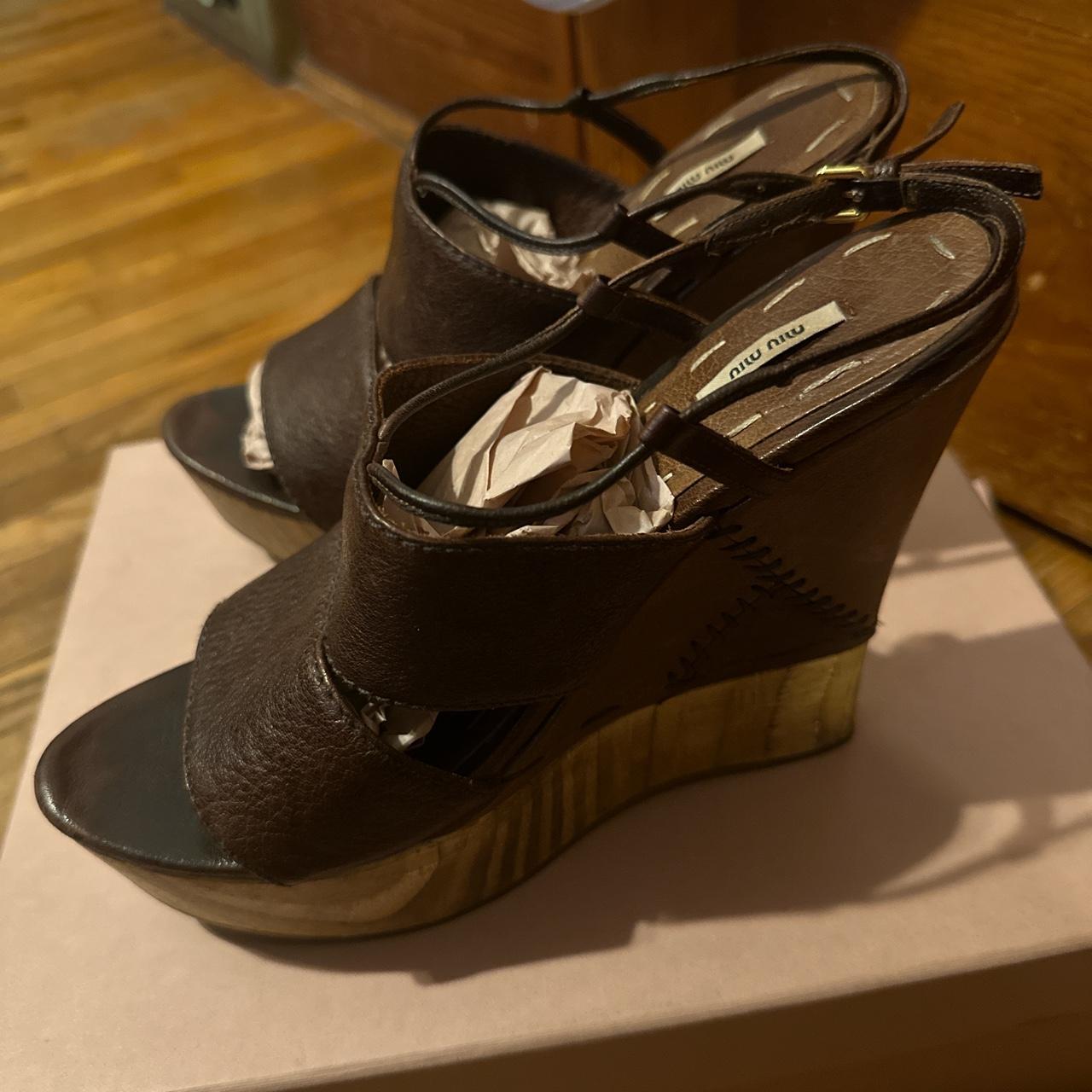 miu miu wedges