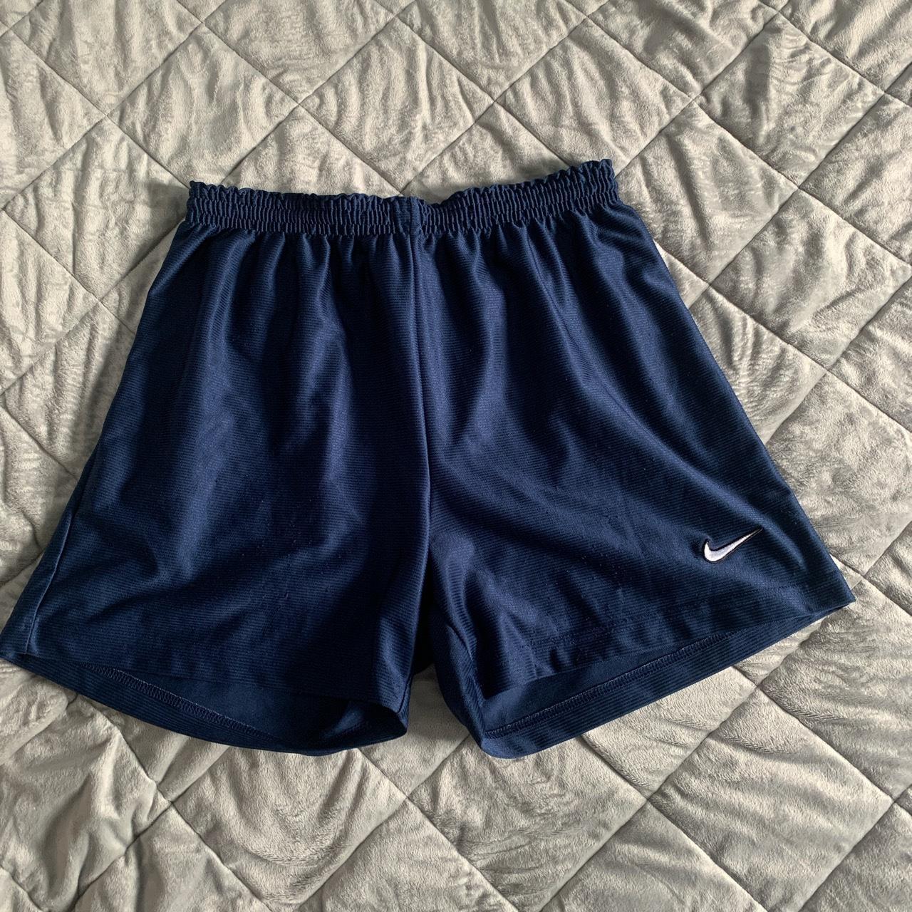 Vintage Nike sports shorts Size L Slight bobbling... - Depop