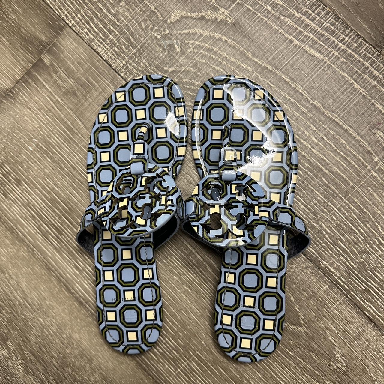 Multi color tory burch miller sandals Love these Depop