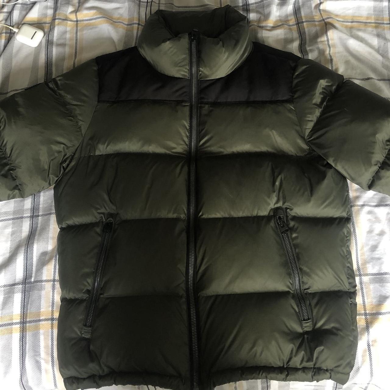 Olive/Black Superdry Puffer Jacket | Down Filled |... - Depop