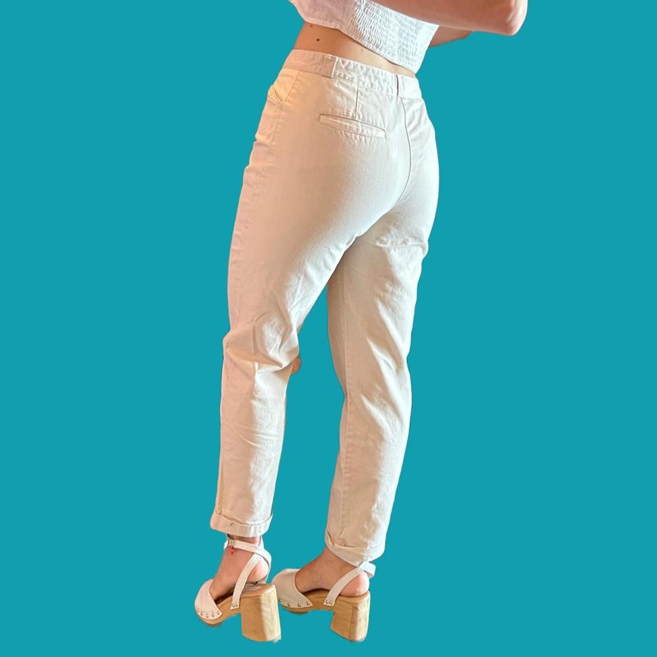 Vintage Cream Pants 🌟 waist 13.5’’ flat 🌟length... - Depop