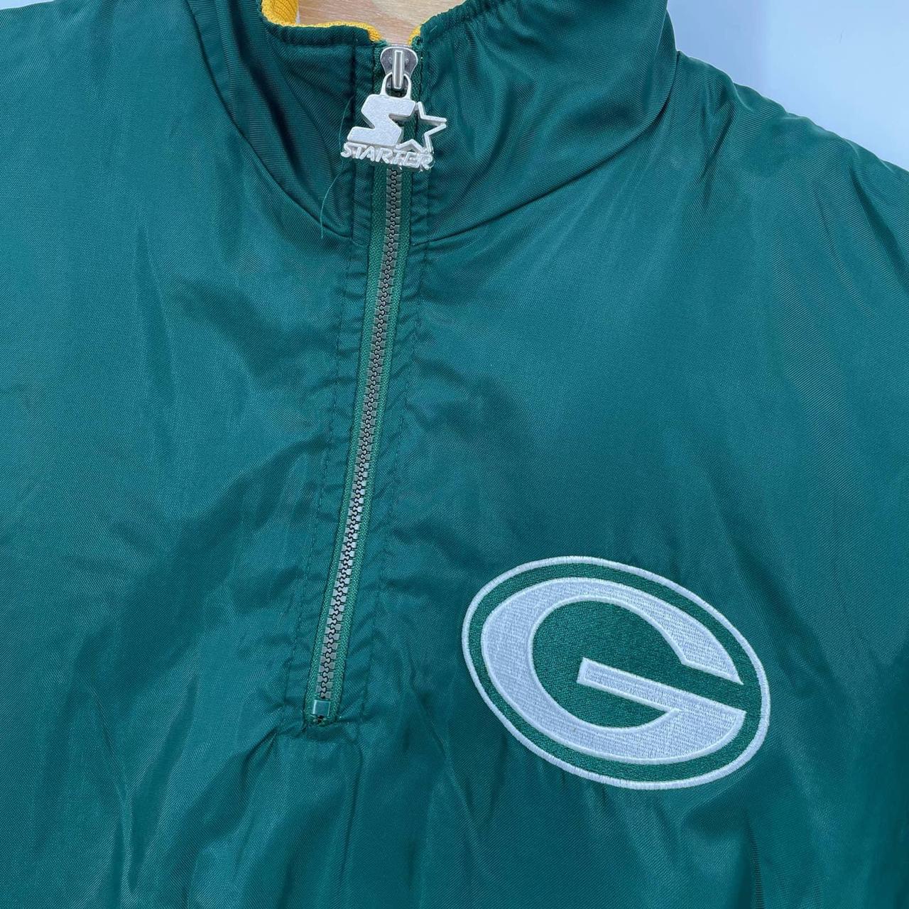 Green Bay Packers: 1990's 1/4 Zip Proline Starter Breakaway Jacket