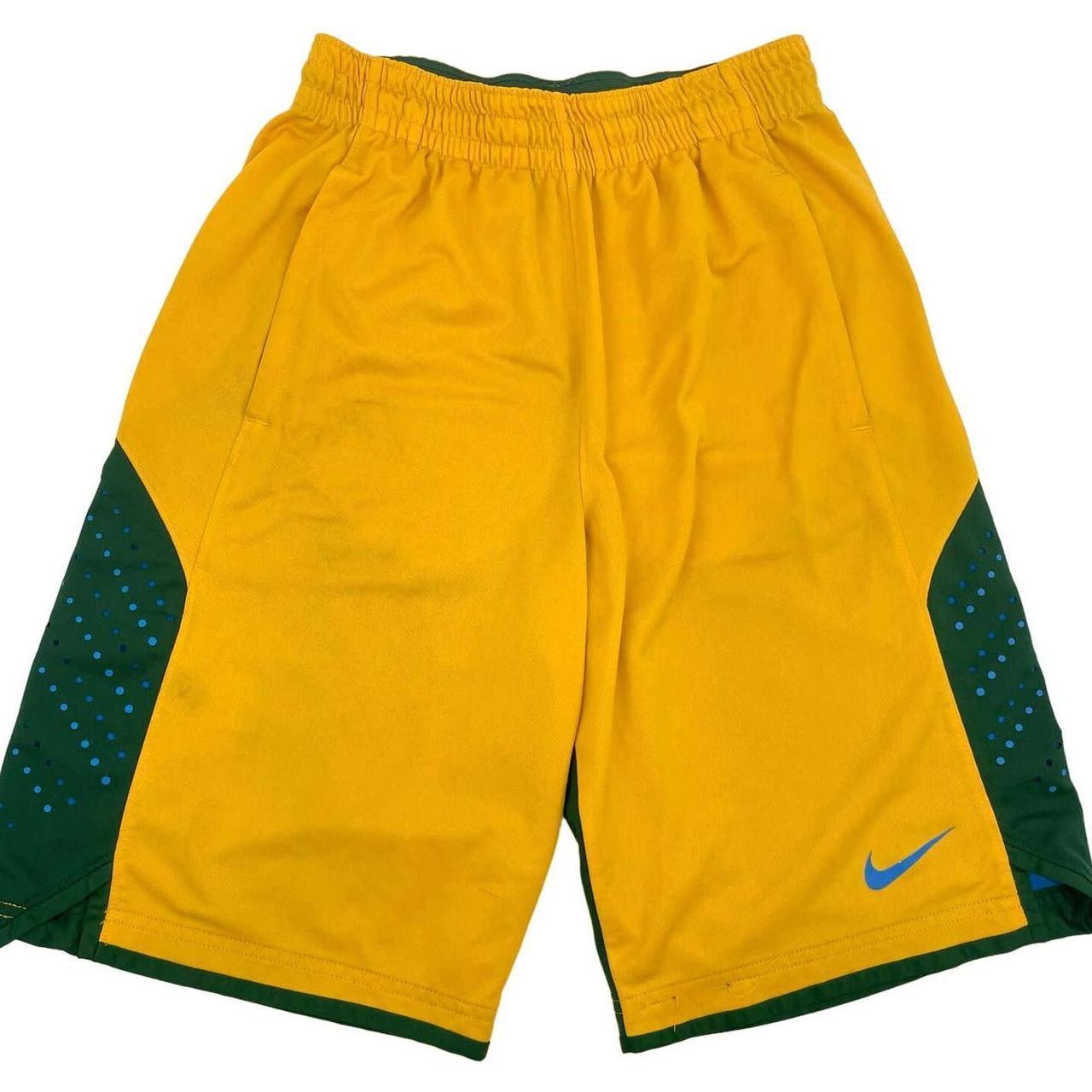 Green and yellow outlet nike shorts