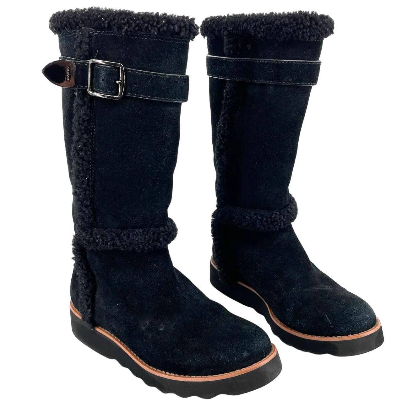 Coach shop belmont boots