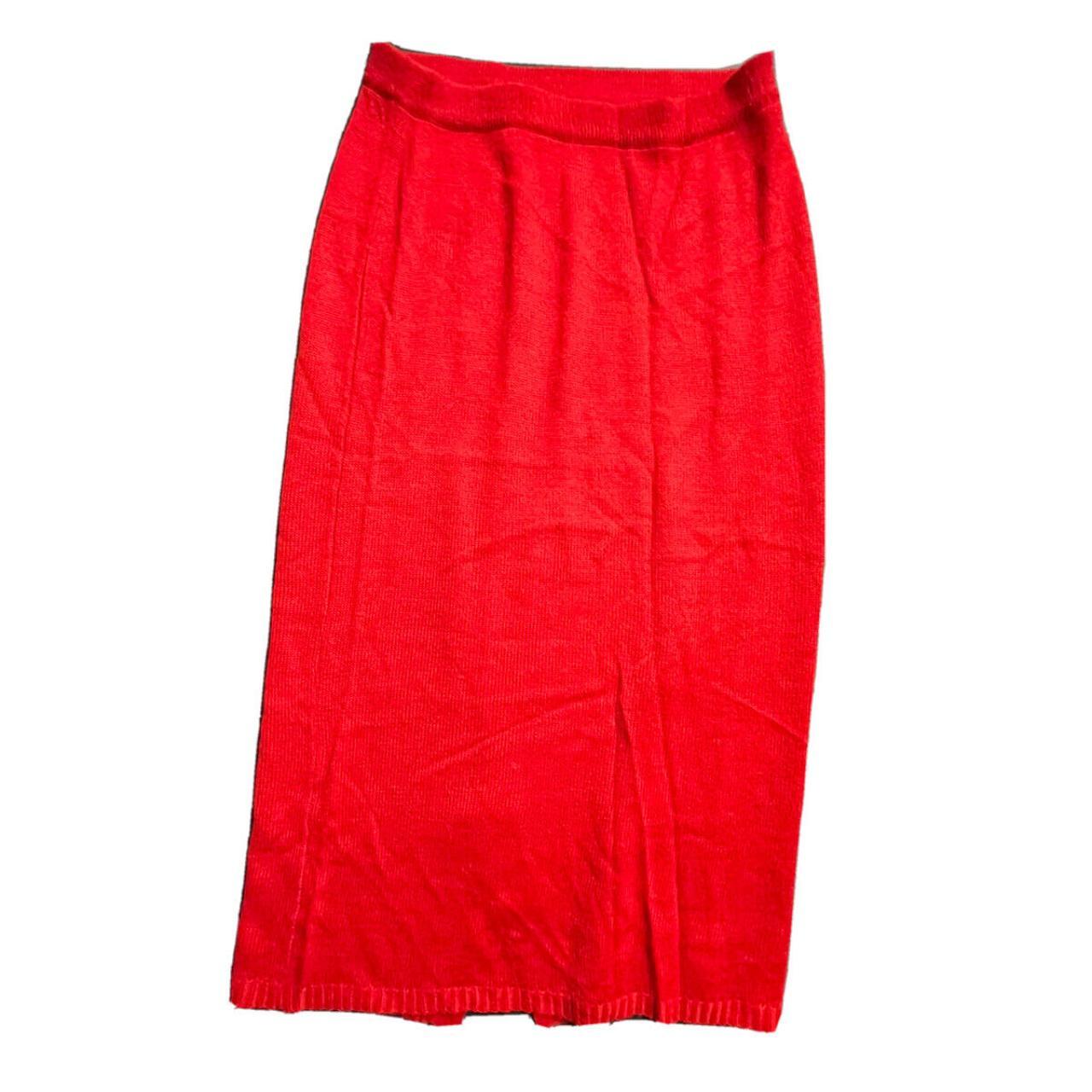 Women's Red Skirt | Depop