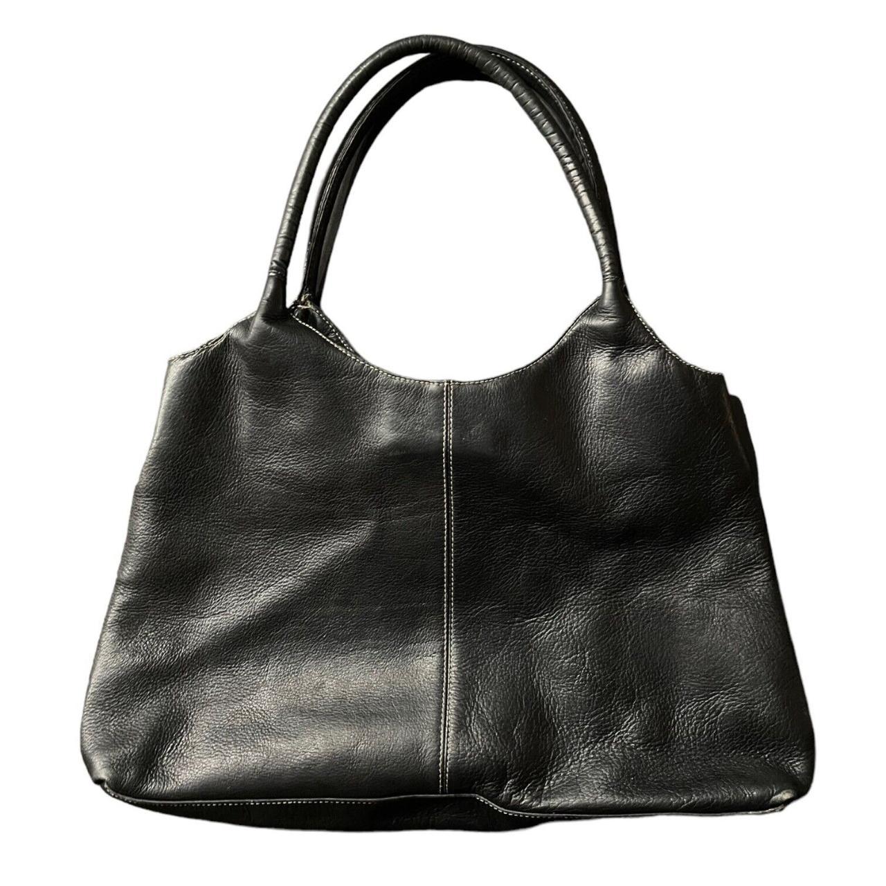 Handbag Leather By J. Jill Size: Medium