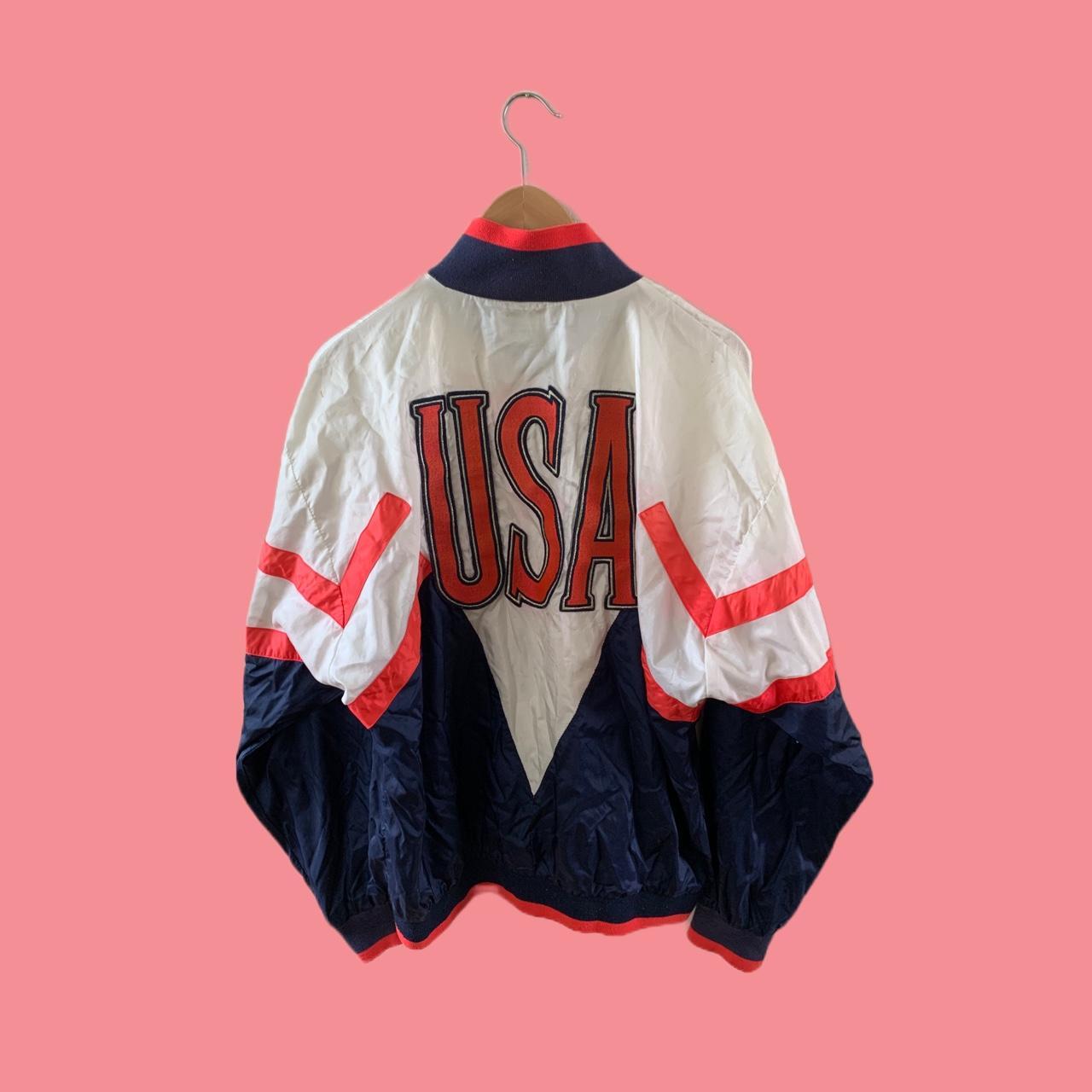 Vintage Nike USA Track & online Field Windbreaker Jacket Size M