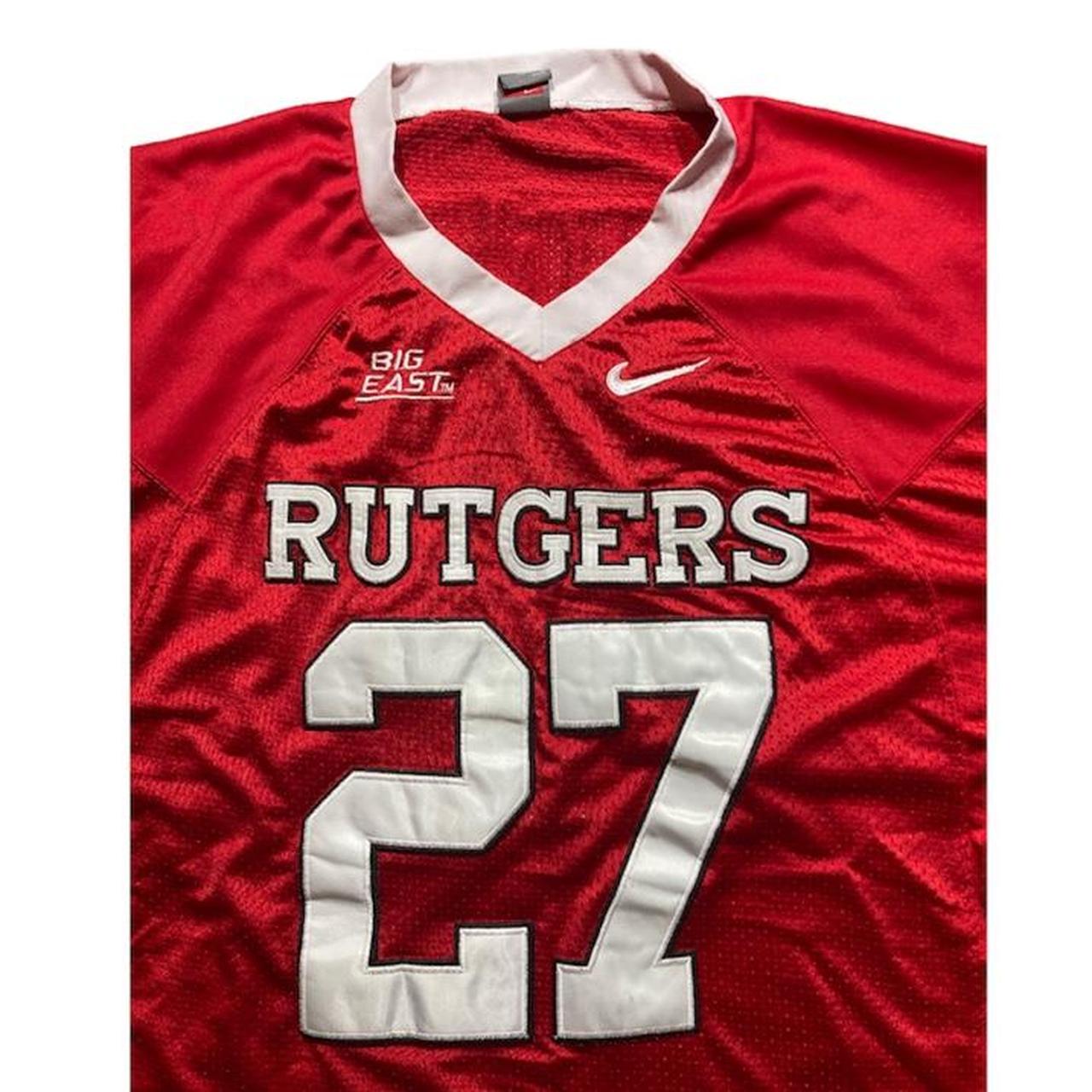 Ray Rice Rutgers Scarlet Knights #27 Football Jersey Red