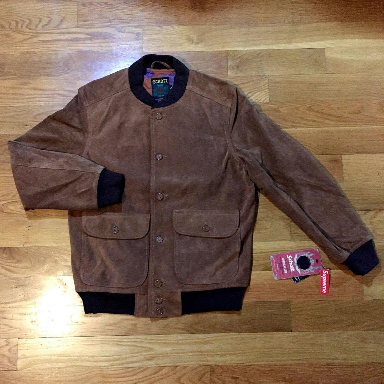 Supreme Men's Brown Jacket | Depop