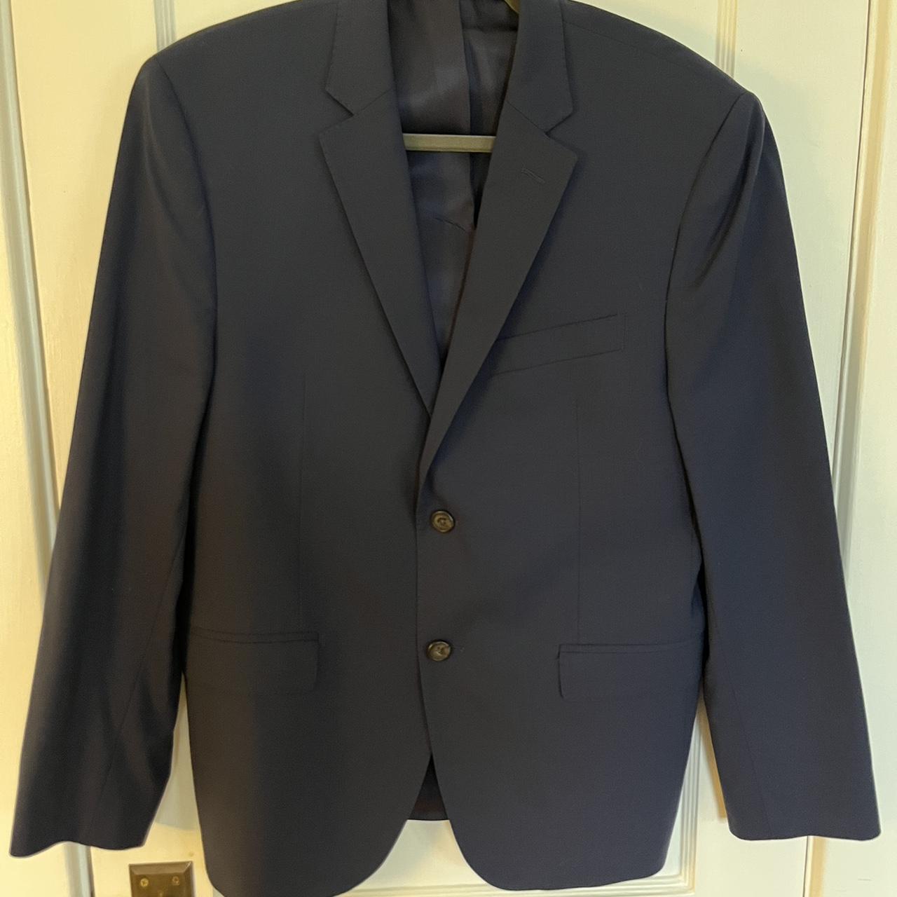 Ralph Lauren Navy Blazer, 40S Slim... - Depop