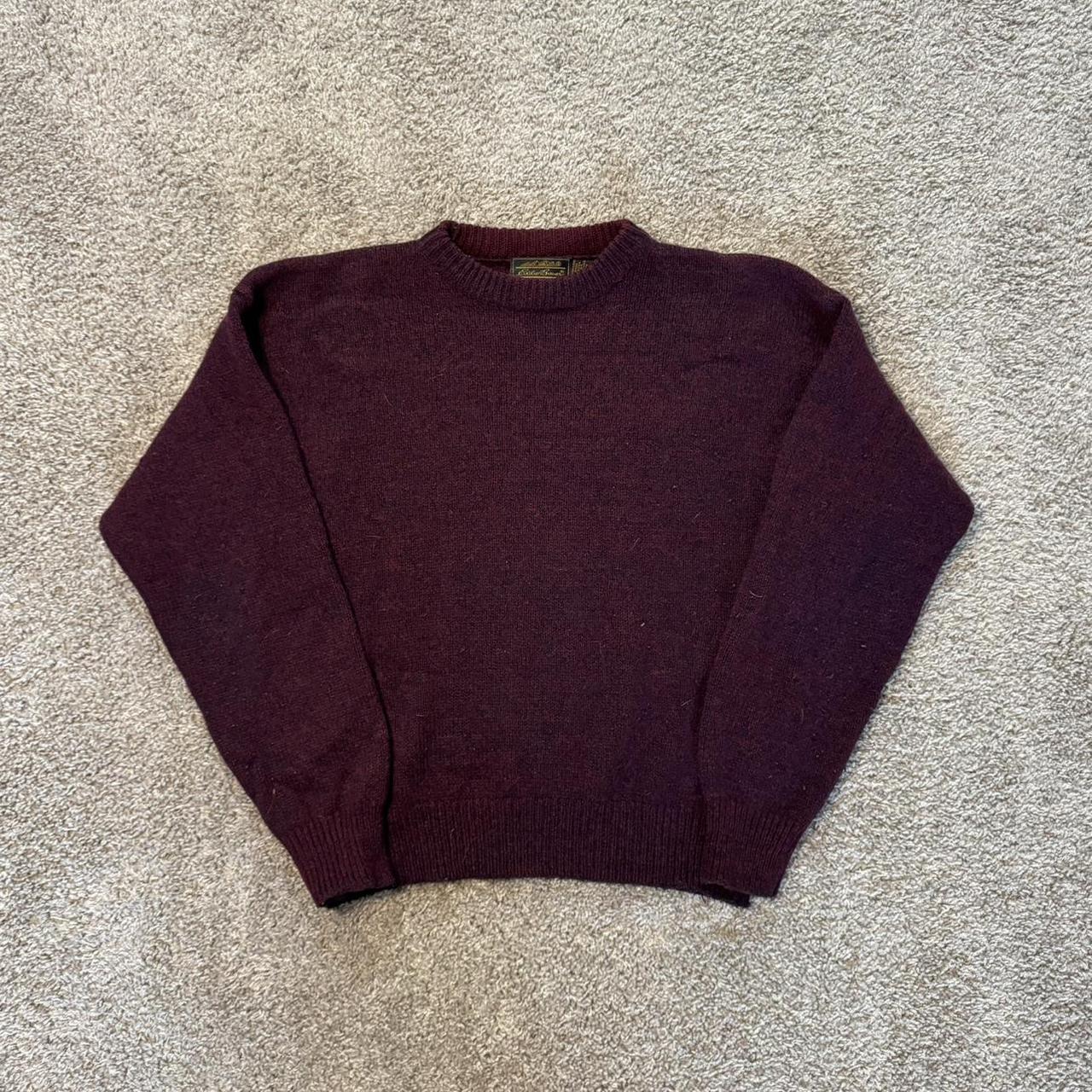 Vintage Eddie Bauer wool sweater Great... - Depop