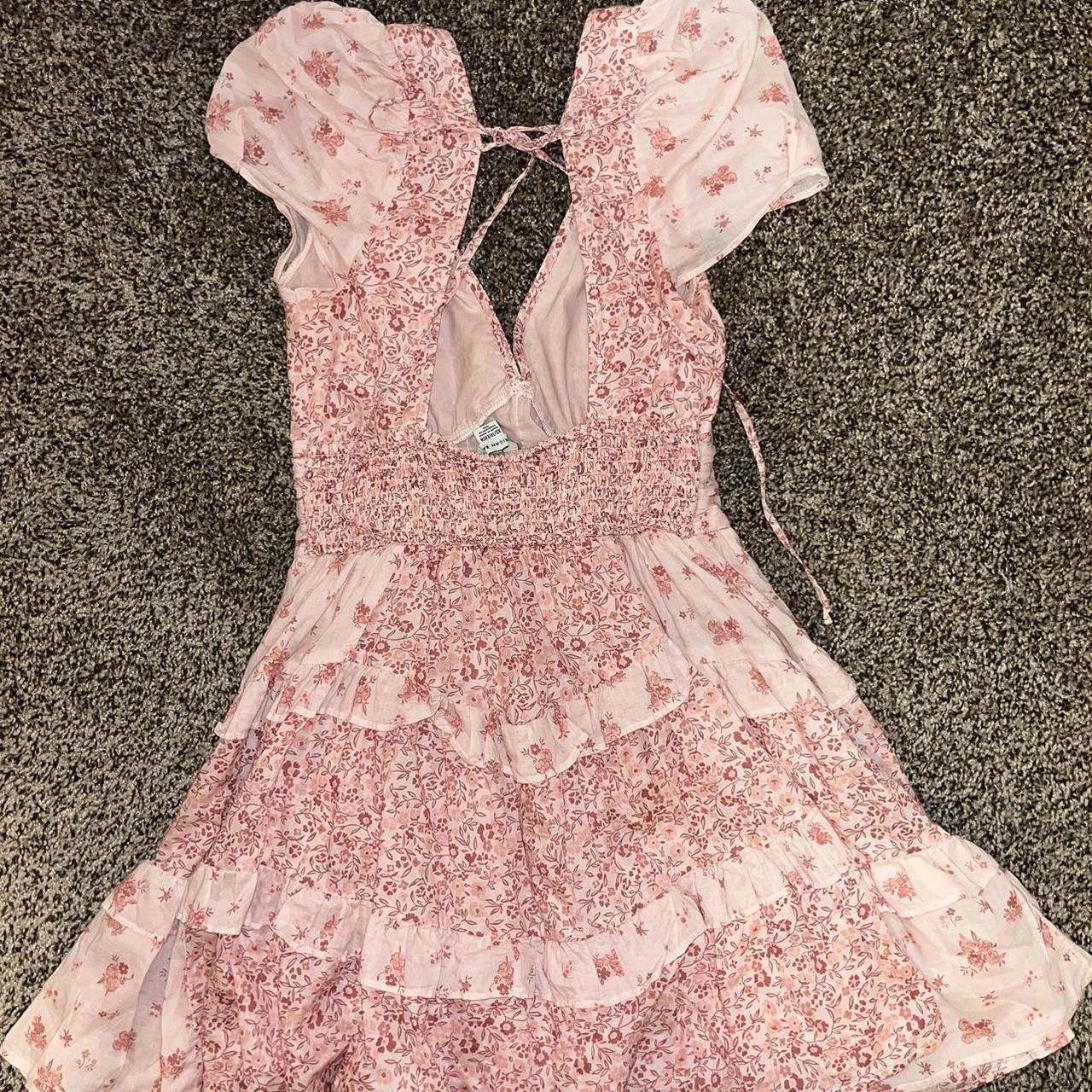 Ameri（アメリ）の「FLOWER PATCHWORK CUT DRESS（ワンピース