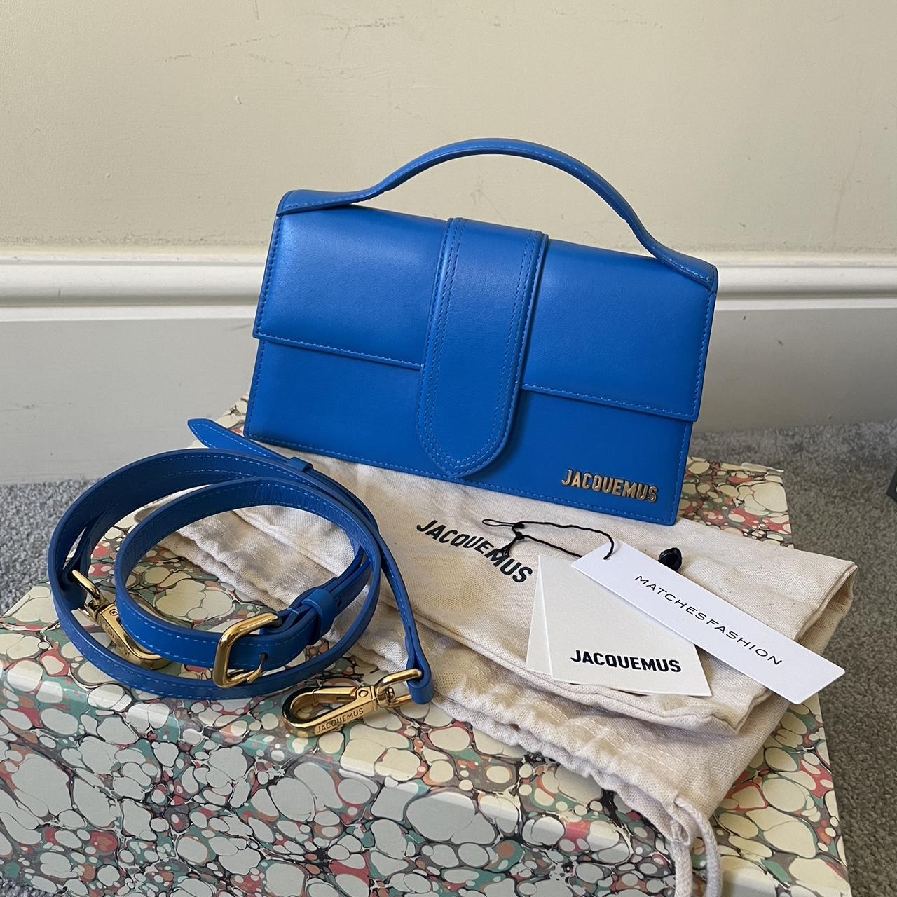 Jacquemus Women's Blue Bag | Depop