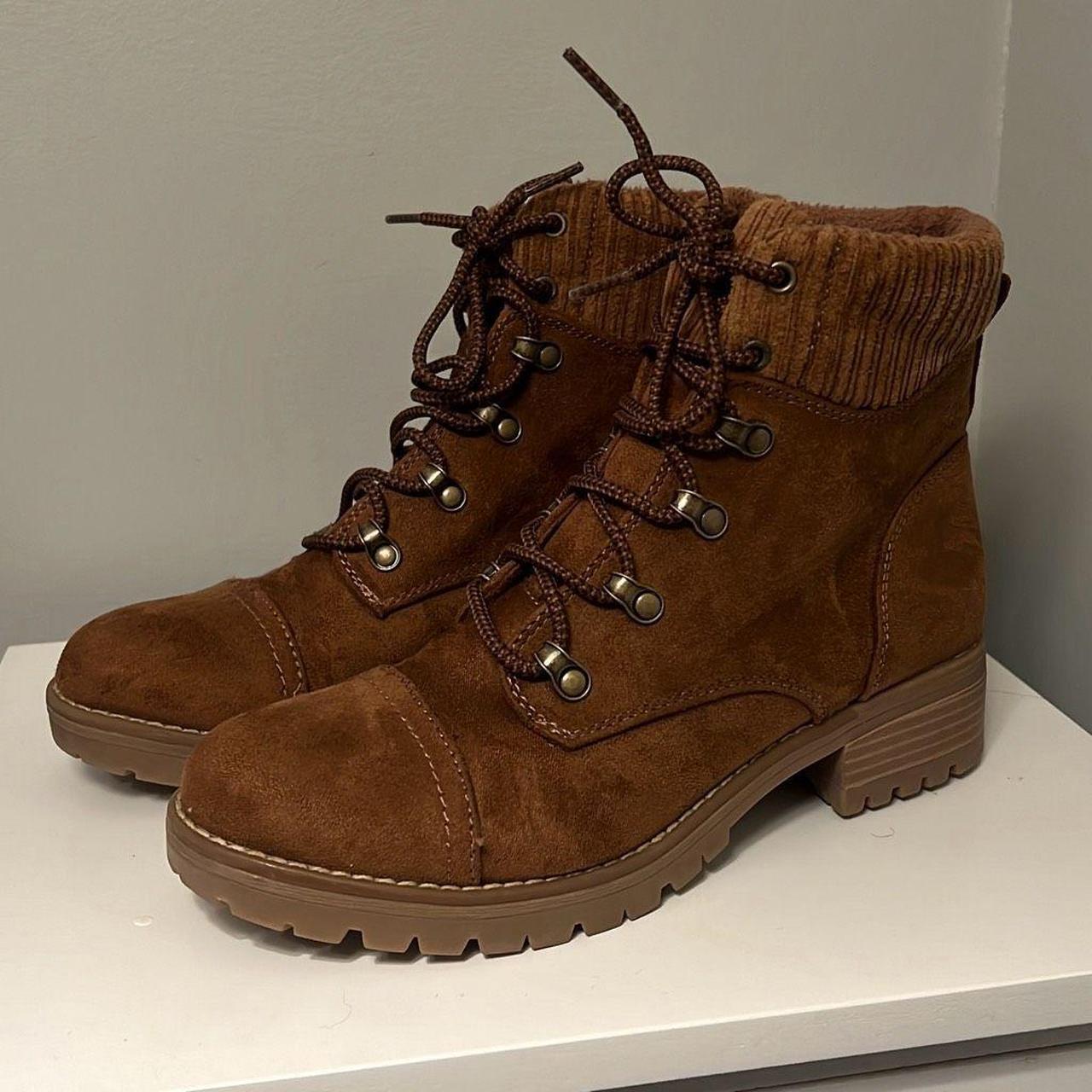 Combat Boots Universal Thread Brown Boots Universal Thread Women's