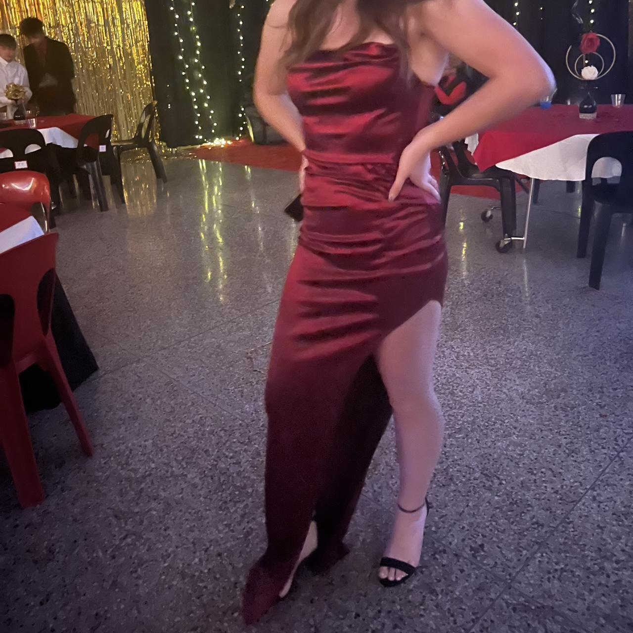 Red Dress -perfect for a formal dance or prom! - Depop